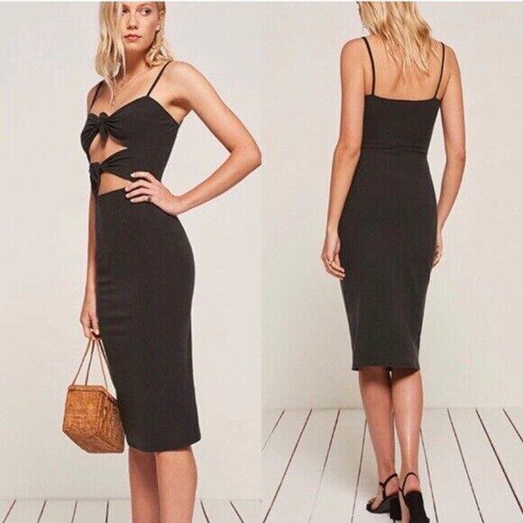 Reformation Dresses & Skirts - Reformation Ibiza Dress - XS - Charcoal